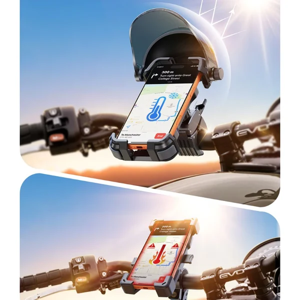 JoyRoom JR ZS528 Sunshade Bike Mount Phone Holder - Image 5