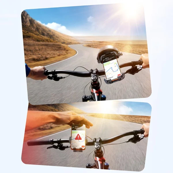 JoyRoom JR ZS528 Sunshade Bike Mount Phone Holder - Image 6