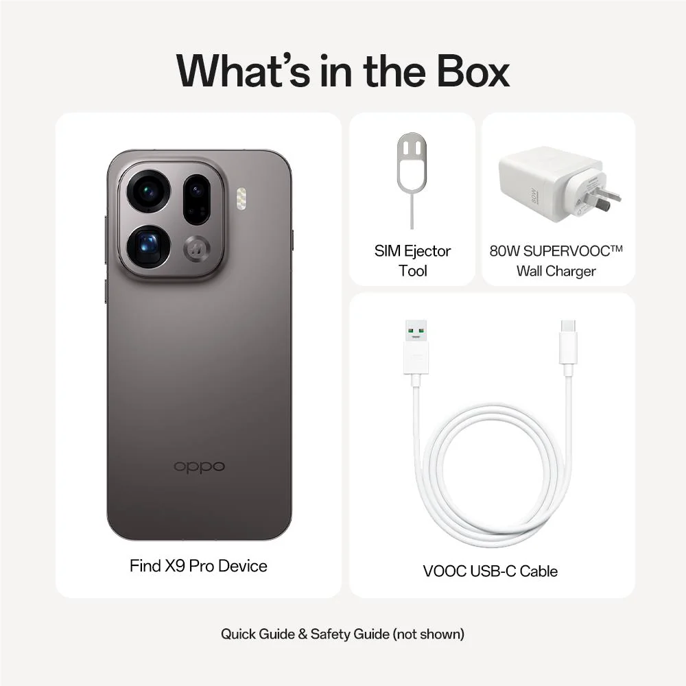 OPPO Find X9 Pro 5G 512GB (Titanium Charcoal) - Image 9