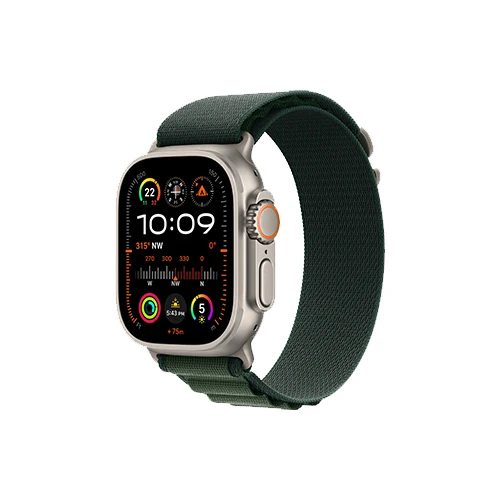 Apple Watch Ultra 2 2023 Good - Natural - Trail Loop Green Gray - Image 13
