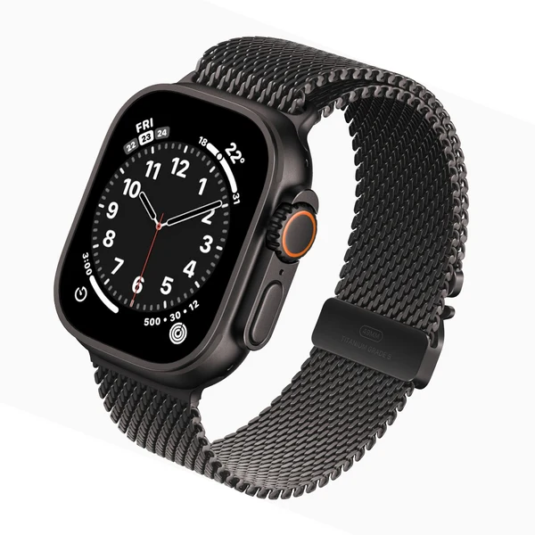 Apple Watch Ultra 3 2025 Exceptional - Black - Alpine Loop Light Blue - Image 8