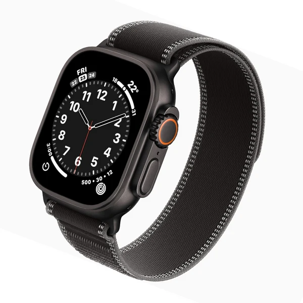 Apple Watch Ultra 3 2025 Exceptional - Black - Ocean Band Black - Image 9