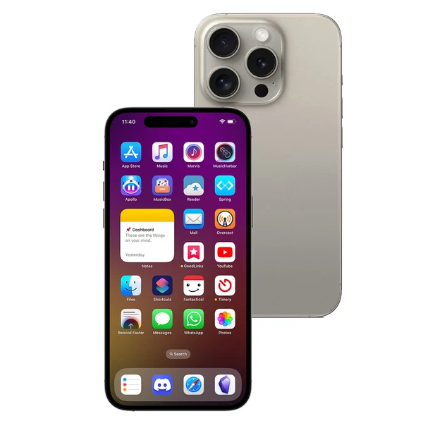 iPhone 15 Pro Max 256GB Good - Natural Titanium - 256GB - Image 2